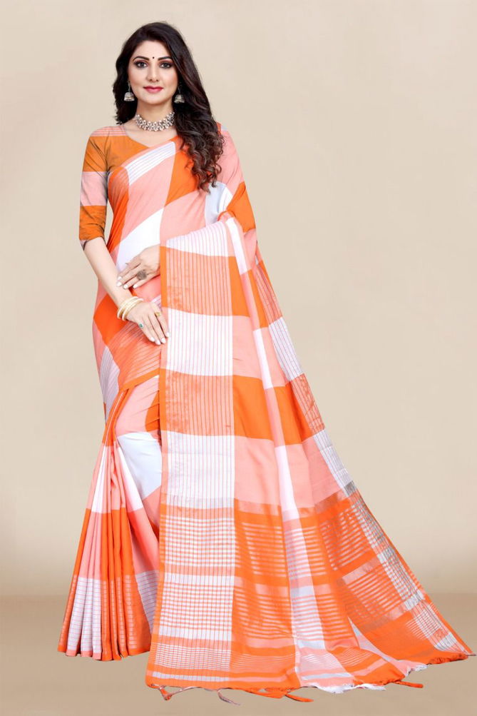 Rehana V Casual Wear Designer Cotton Saree Collection